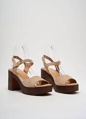 Sandales/Nu pieds beige TEXTO pour femme seconde vue