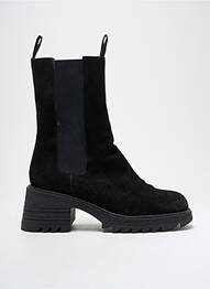 Bottines/boots nubuck talon de 4 à 6cm noir SEMERDJIAN femme