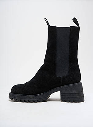 Bottines/boots nubuck talon de 4 à 6cm noir SEMERDJIAN femme