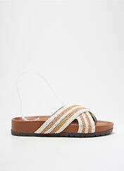 Mules/Sabots beige L'ATELIER TROPÉZIEN pour femme seconde vue