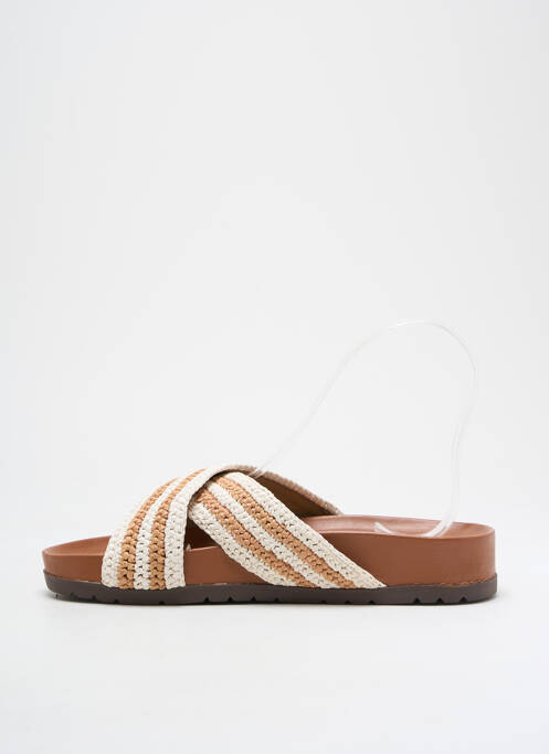Mules/Sabots beige L'ATELIER TROPÉZIEN pour femme