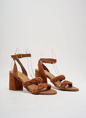 Sandales/Nu pieds marron TEXTO pour femme seconde vue