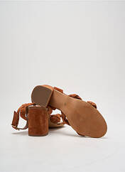 Sandales/Nu pieds marron TEXTO pour femme seconde vue
