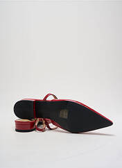 Sandales/Nu pieds rouge C.PARAVANO pour femme seconde vue