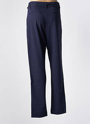 Pantalon slim taille haute taille haute bleu ZILCH femme