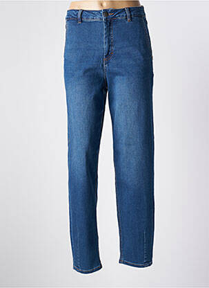 Jeans boyfriend taille haute taille haute bleu KAFFE femme