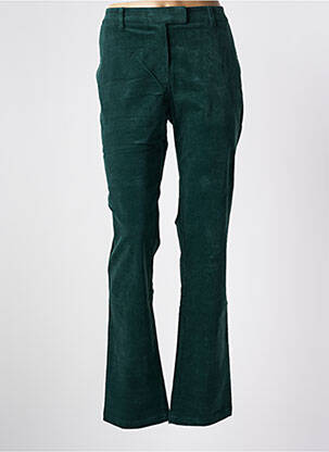 Pantalon chino taille basse taille basse vert ZILCH femme