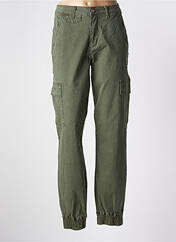 Pantalon cargo vert CREAM pour femme seconde vue