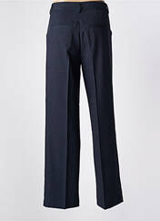 Pantalon droit bleu KAFFE pour femme seconde vue