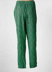 Pantalon droit vert KAFFE pour femme seconde vue