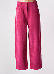 Pantalon large rose BLUTSGESCHWISTER pour femme seconde vue