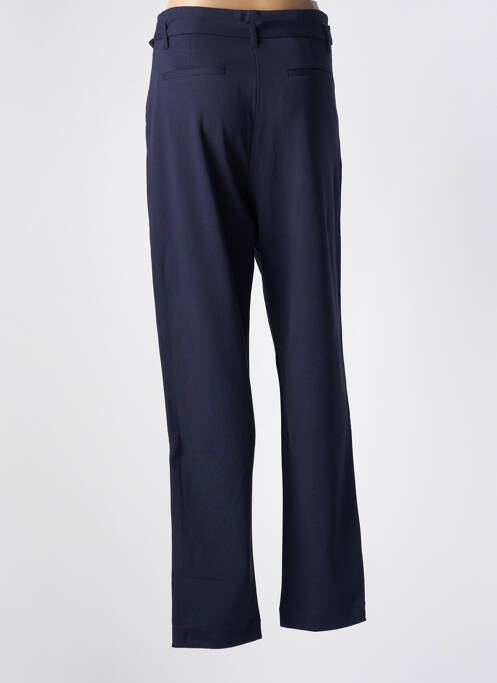 Pantalon slim stretch taille haute bleu ZILCH femme