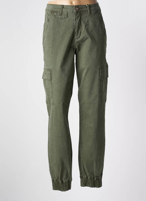 Pantalon cargo vert CREAM pour femme