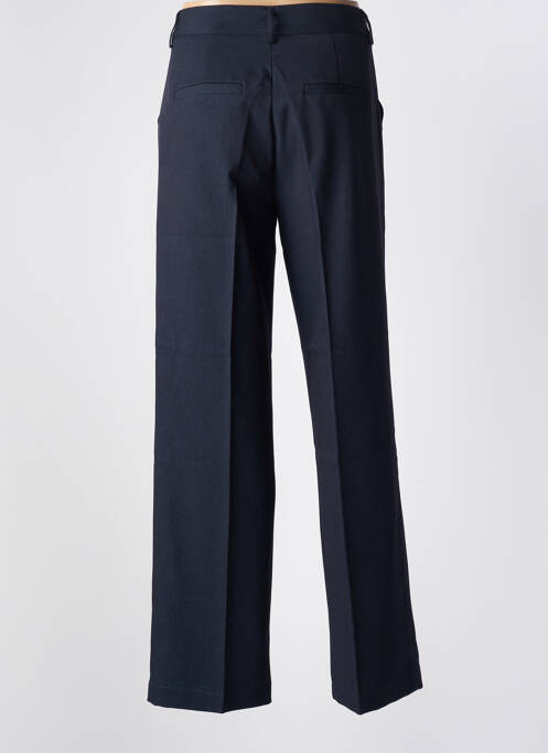 Pantalon droit bleu KAFFE pour femme