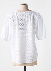 Blouse blanc KAFFE pour femme seconde vue