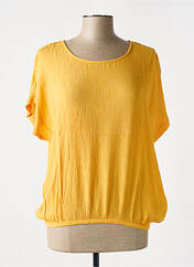 Blouse jaune KAFFE pour femme seconde vue