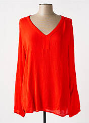 Blouse orange KAFFE pour femme seconde vue