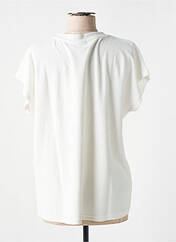 T-shirt blanc KAFFE pour femme seconde vue