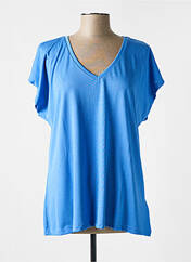 T-shirt bleu KAFFE pour femme seconde vue