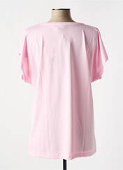 T-shirt rose KAFFE pour femme seconde vue