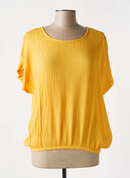 Blouse jaune KAFFE pour femme