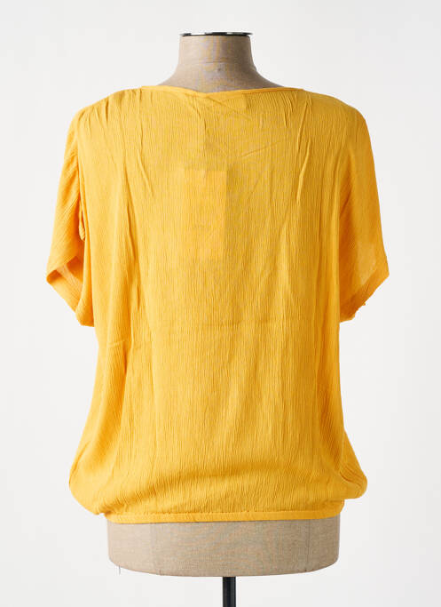 Blouse jaune KAFFE pour femme