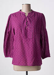 Blouse violet LA FIANCÉE pour femme seconde vue