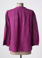 Blouse violet LA FIANCÉE pour femme seconde vue