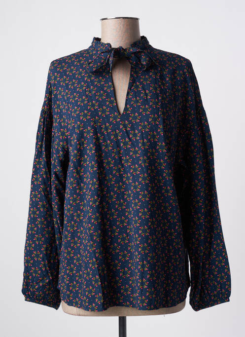 Blouse bleu BLUTSGESCHWISTER pour femme