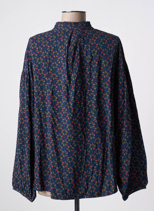 Blouse bleu BLUTSGESCHWISTER pour femme