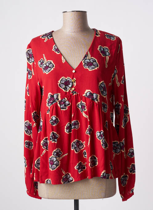 Blouse rouge LA FIANCÉE pour femme