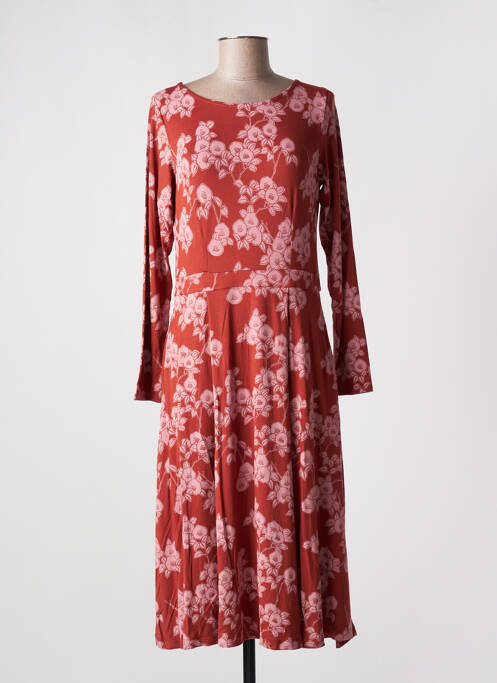Robe mi-longue orange WHITE STUFF pour femme