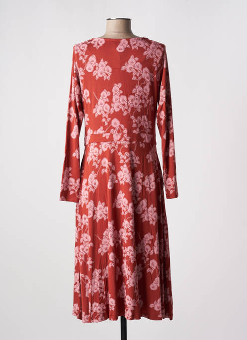 Robe mi-longue orange WHITE STUFF pour femme