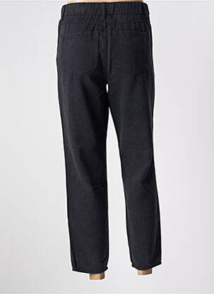 Pantalon 7/8 taille élastique gris KAFFE femme