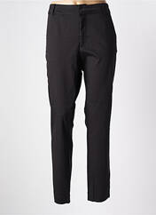 Pantalon chino noir KAFFE pour femme seconde vue