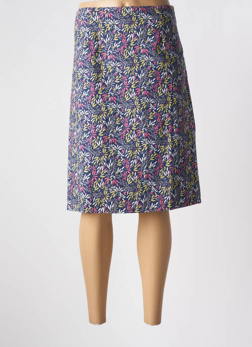 Jupe mi-longue bleu MISTRAL pour femme