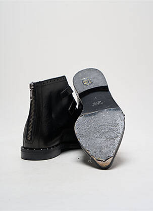 Bottines/boots matière lisse talon plat jusqu'à 3cm noir PINKO femme
