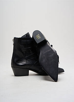 Bottines/boots matière lisse talon de 4 à 6cm noir ZADIG & VOLTAIRE femme