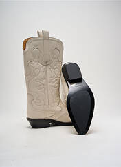 Bottes beige GANNI pour femme seconde vue