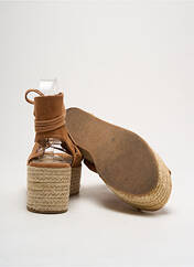 Espadrilles marron PULL & BEAR pour femme seconde vue