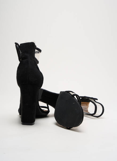 Sandales/Nu pieds noir FASHION pour femme