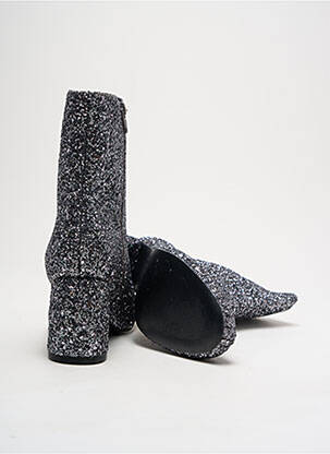 Bottines/boots talon bottier talon de 4 à 6cm argent VANESSA WU femme