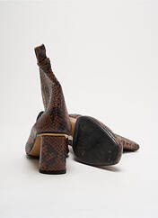Bottines/Boots marron PARALLELE pour femme seconde vue