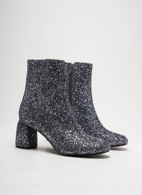 Bottines/Boots argent VANESSA WU pour femme