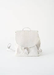 Sac à dos blanc LE PETIT CARTEL pour femme seconde vue