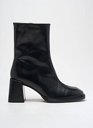 Bottines/boots matière lisse talon de 4 à 6cm noir SCHMOOVE femme