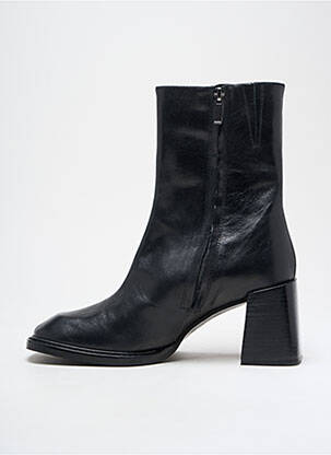 Bottines/boots matière lisse talon de 4 à 6cm noir SCHMOOVE femme