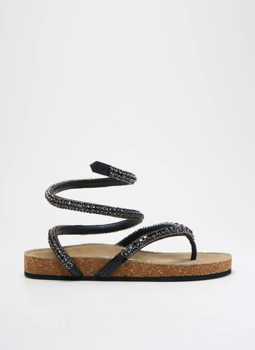 Tongs noir STRATEGIA pour femme