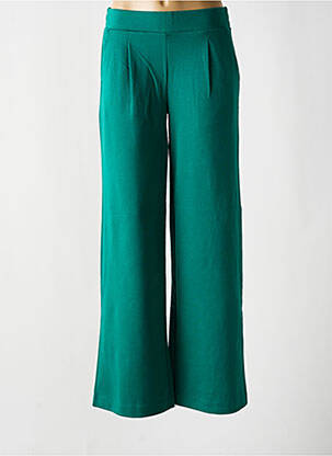 Pantalon flare stretch taille normale vert B.YOUNG femme