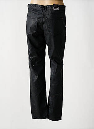 Pantalon slim tissage enduit taille normale noir GUESS femme